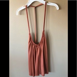 Forever 21 Burnt Orange Tank Top